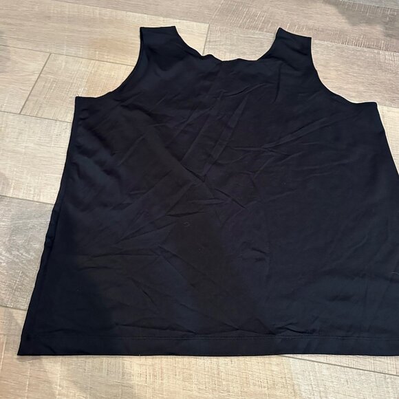 CHICOS WOMENS BLACK TANK SIZE 4 US SIZE 20 - Picture 8 of 8